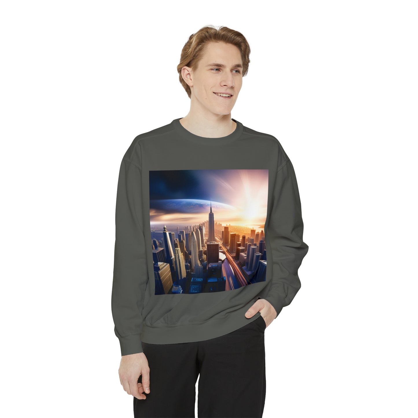Unisex Garment-Dyed Sweatshirt