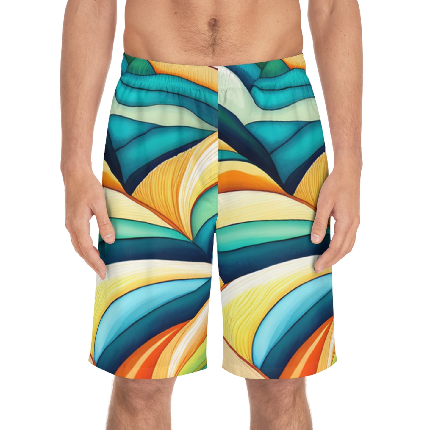 Men's Board Shorts (AOP)