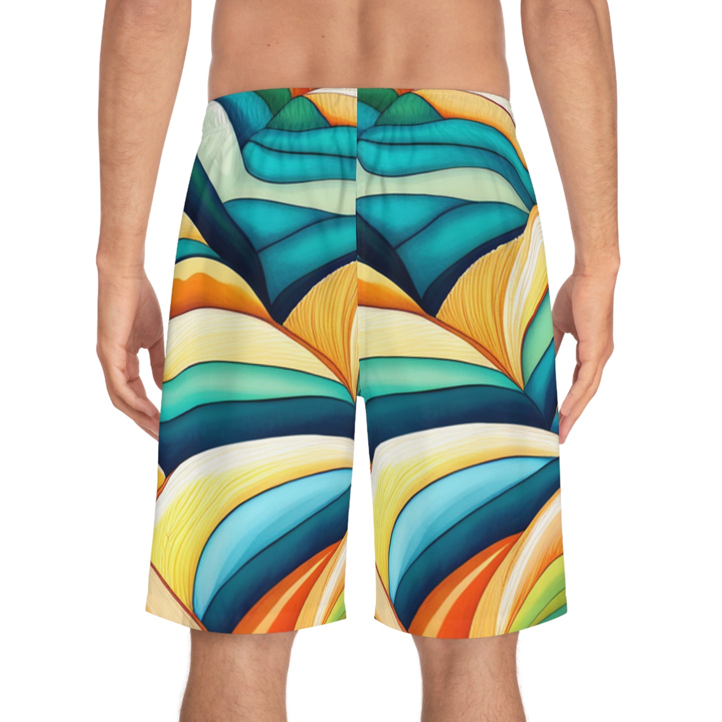 Men's Board Shorts (AOP)