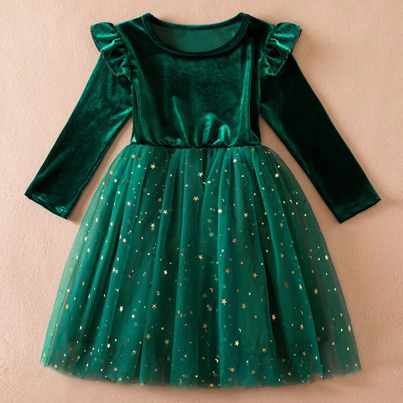 2023 New Girls Christmas Dress