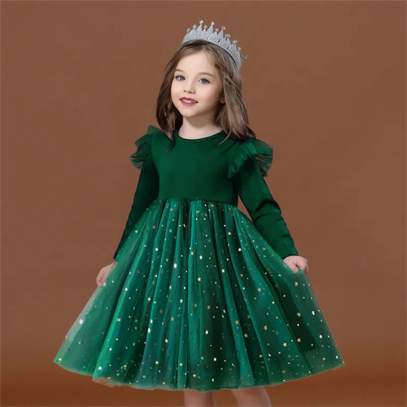2023 New Girls Christmas Dress
