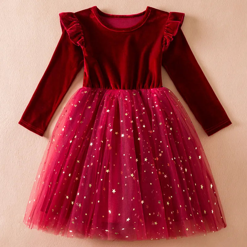 2023 New Girls Christmas Dress